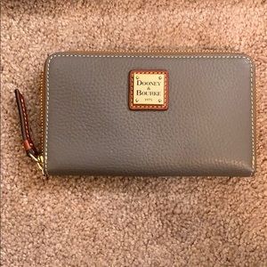 Dooney & Bourke zip around wallet.